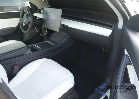 2022 Tesla Model Y Long Range Dual Motor All-Wheel Drive from USA, damaged, VIN 7SAYGDEE5NF506185